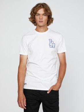 New Era LA Dodgers MLB League Essential Black Oversized T-Shirt Μαύρο