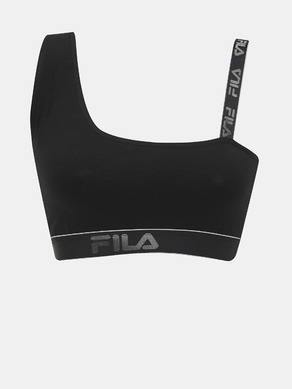 Fila REUT - Medium support sports bra - black - Zalando.de