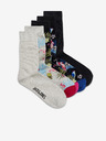 Jack & Jones Flower Bird Set of 5 pairs of socks
