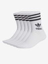 adidas Originals Mid Cut CRW Set of 5 pairs of socks