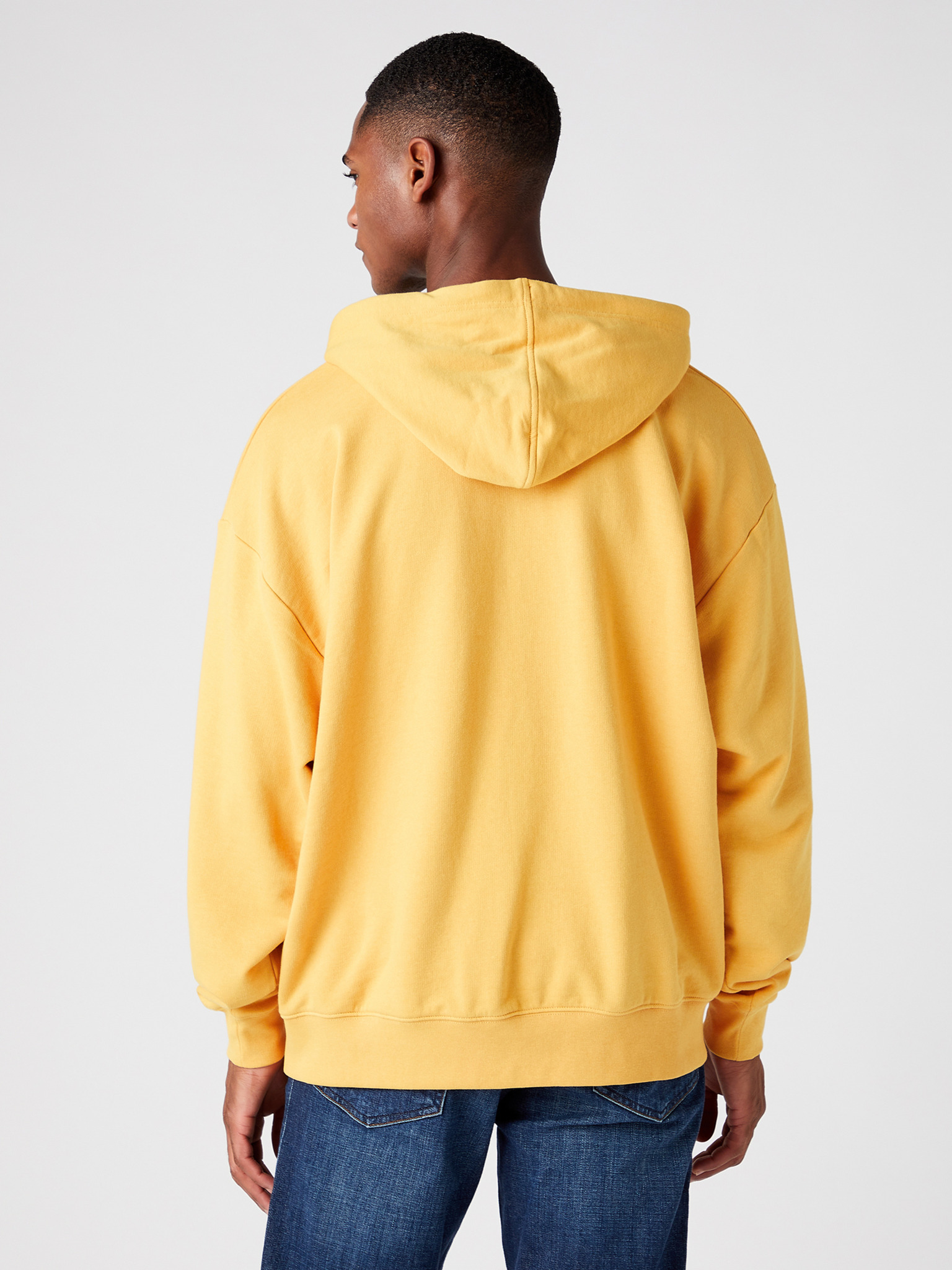 wrangler yellow sweatshirt