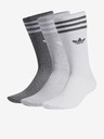 adidas Originals Solid Crew Sock Set of 3 pairs of socks