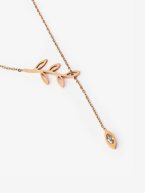 Vuch Rose Gold Fallness Necklace