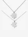 Vuch Silver Puzzle Necklace