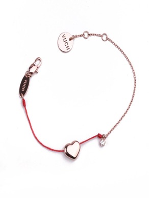Vuch Shiny Heart Red Bracelet