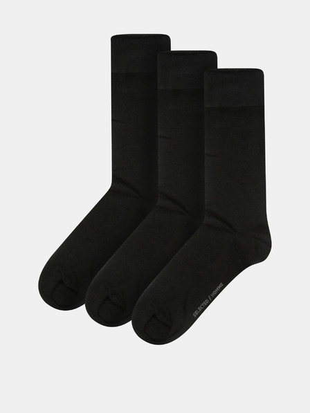 Selected Homme Cotton Set of 3 pairs of socks