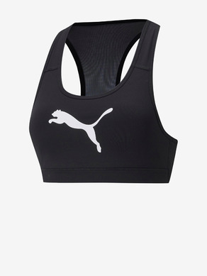 Puma Women's 4Keeps Bra M Underwear Top, Black (Black/White Metallic Silver  05), Small price in UAE,  UAE
