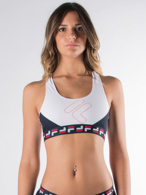 NWT Fila Rebeca Sports Bra Top White Women's Size Small Brand New With Tags
