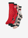 Vero Moda Snowflake Socks 4 pairs