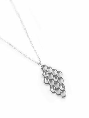 Vuch Bee Silver Necklace