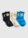 GAP Gap & Smiley® 3 pairs of children's socks