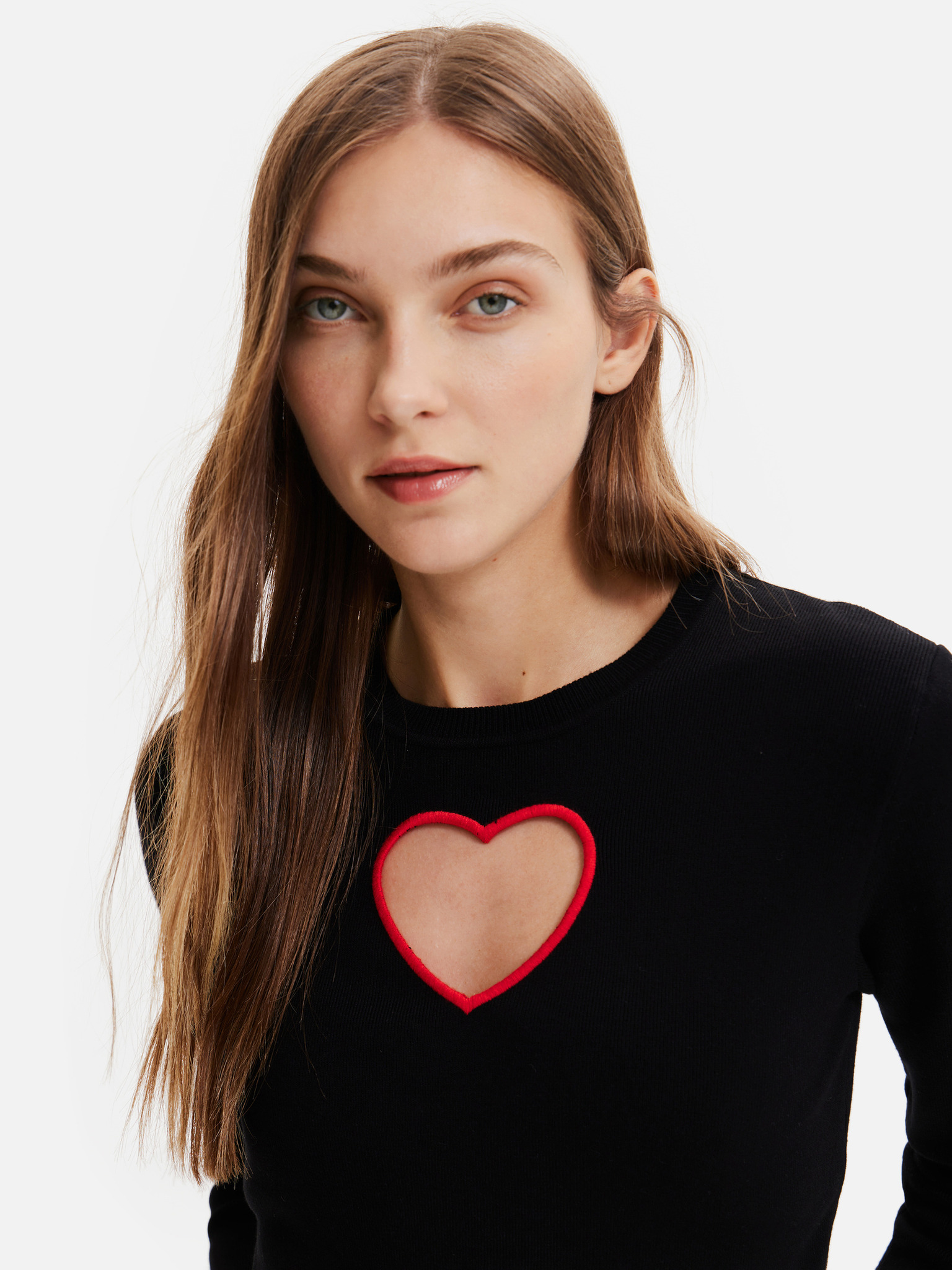 Desigual - Cuore Sweater Bibloo.com