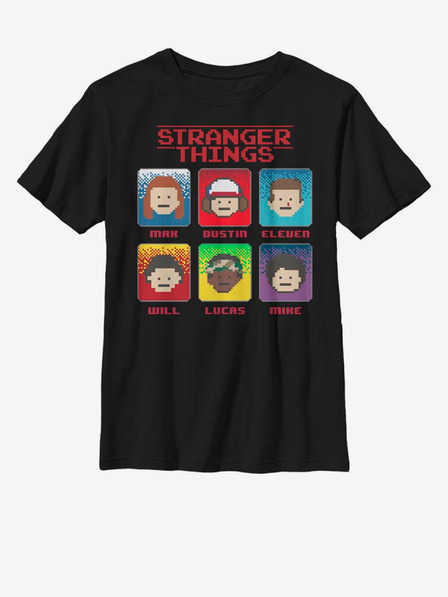ZOOT.Fan Netflix 8 Bit Stranger Kids T-shirt