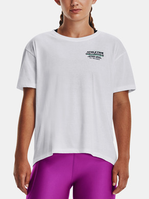 Under Armour UA BOOST YOUR MOOD SS-WHT T-shirt