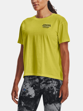 Under Armour UA BOOST YOUR MOOD SS-YLW T-shirt