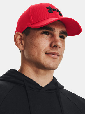 Under Armour - Branded Hat-RED Cap
