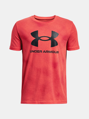 Under Armour UA Sportstyle Logo Aop SS Kids T-shirt