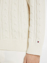 Tommy Hilfiger Cable Monotype Crew Neck Sweater