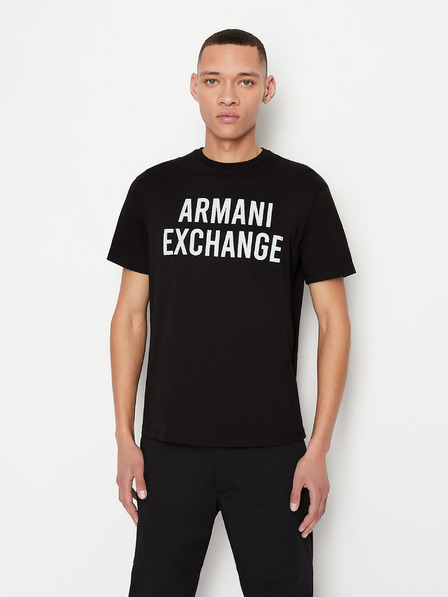 Armani Exchange Crew Neck Logo Tracksuit Grey