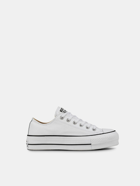 Converse Chuck Taylor All Star Lift Platform Leather Sneakers
