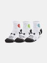 Under Armour UA Perf Tech Nvlty Qtr Set of 3 pairs of socks