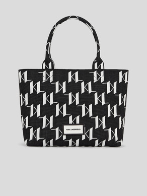 Karl Lagerfeld Monogram Knit Handbag