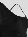 Karl Lagerfeld Logo Tape Jersey Dresses
