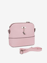 Vuch Cara Smooth Pink Handbag