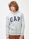 GAP Zip Logo Sweatshirt