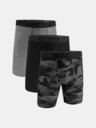 Under Armour M UA Perf Tech Nov 9in Boxers 3 Piece