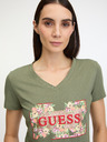 Guess Logo Flowers T-shirt