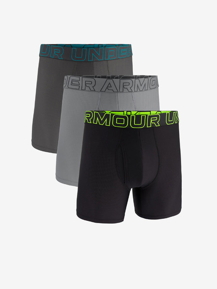Under Armour M UA Perf Tech Mesh 6in Boxers 3 Piece