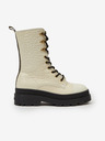 Scotch & Soda Aubri Mid Boot Off White Croco Ankle boots