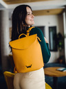 Vuch Linton Yellow Backpack