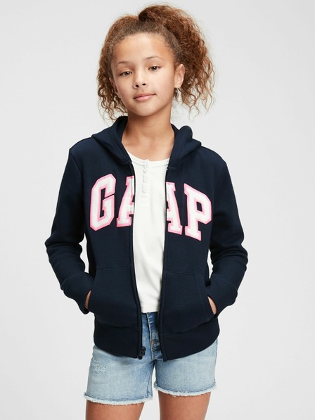 GAP Logo zip hoodie Sweatshirt