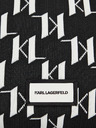 Karl Lagerfeld Monogram Knit Handbag