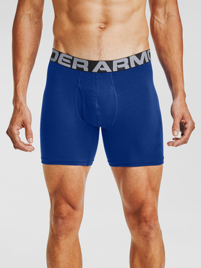 Under Armour UA Charged Cotton 6in Boxers 3 Piece