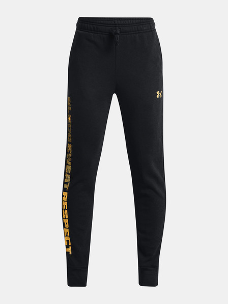 Under Armour UA Project Rock Rival Fleece Kids Joggings