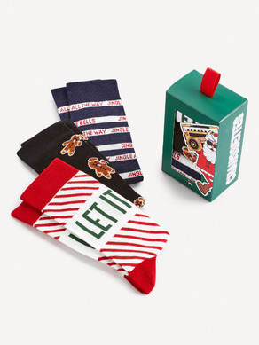 Celio Set of 3 pairs of socks