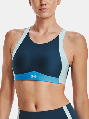 Under Armour UA Infinity Mid High Neck Shine Sport Bra