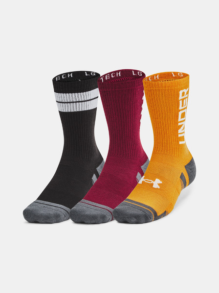 Under Armour UA Perf Tech Nov Crew Set of 3 pairs of socks