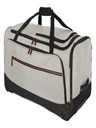 Travelite Crosslite 5.0 Wheeled Duffle L White Sand bag