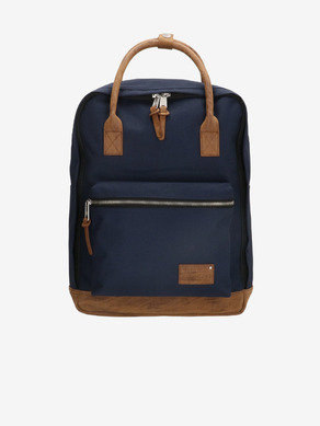 Enrico Benetti Santiago Notebook 17 l Blue Backpack