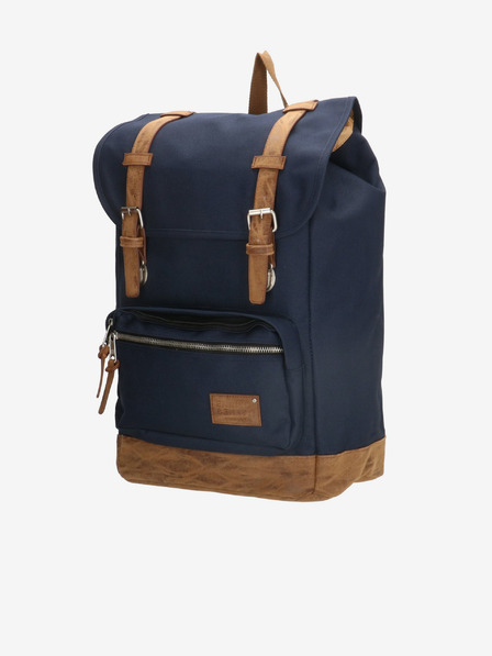 Enrico Benetti Santiago 17" Notebook 23 l Blue Backpack