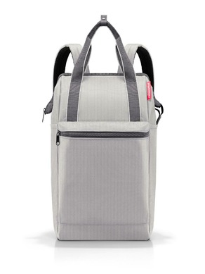 Reisenthel Allrounder R Large Herringbone Grey Backpack