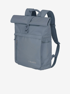 Travelite Basics Roll-up Smoke Blue Backpack