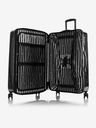 Heys Black Leopard L Suitcase