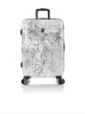 Heys Journey 3G M Black/White Map Suitcase