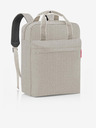 Reisenthel Allday M Herringbone Sand Backpack