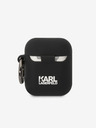 Karl Lagerfeld AirPods 1/2 Black Case